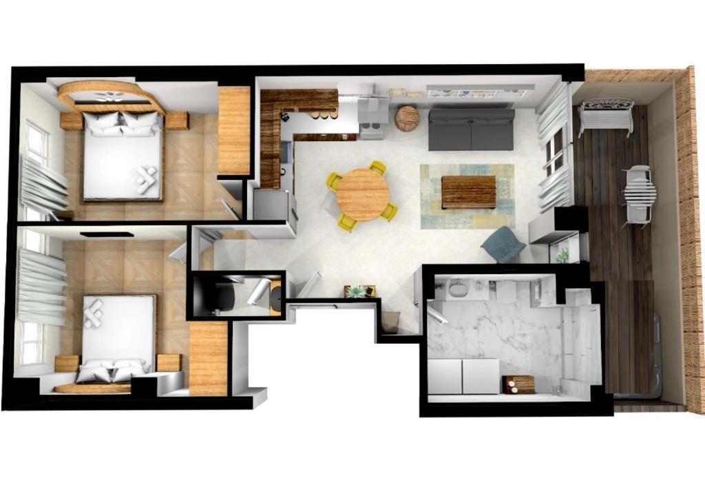 Molcho Neve Tzedek Apartment Tel Aviv Bagian luar foto
